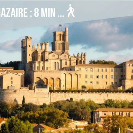 L'eden Zen - Jacuzzi, Parking, Clim, Netflix Béziers