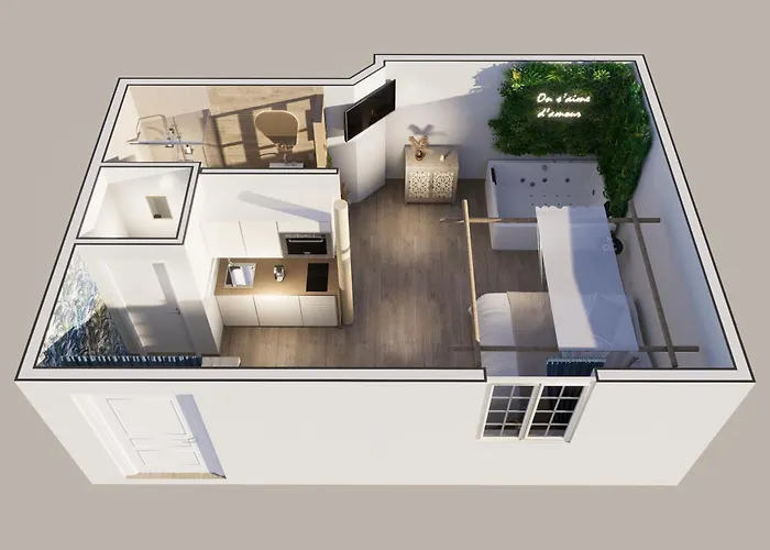 L'eden Zen - Jacuzzi, Parking, Clim, Netflix Διαμέρισμα